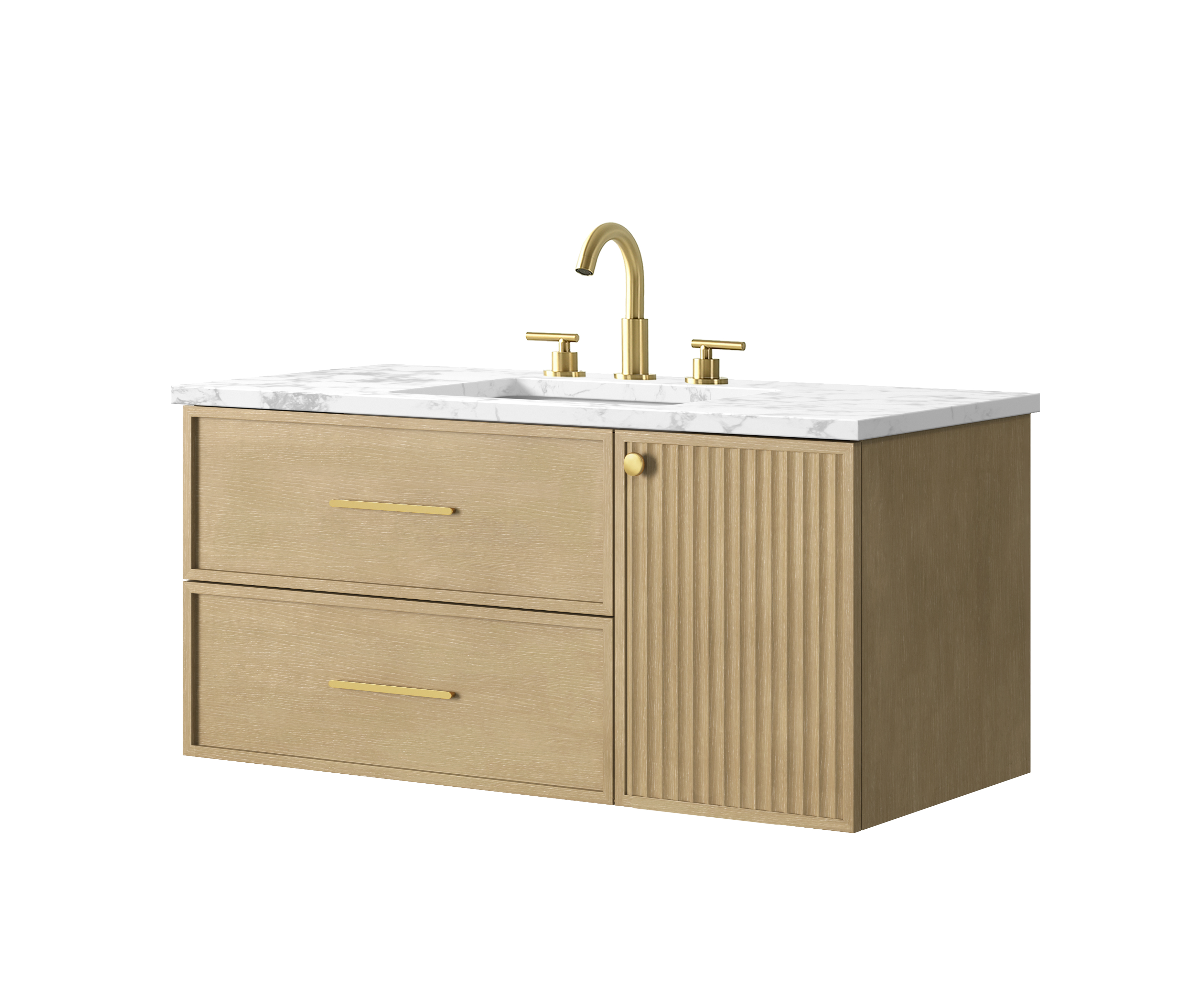 SA200155-Bathroom vanity with top
