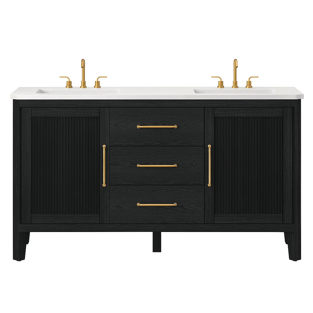 SA250178-Bathroom vanity with top