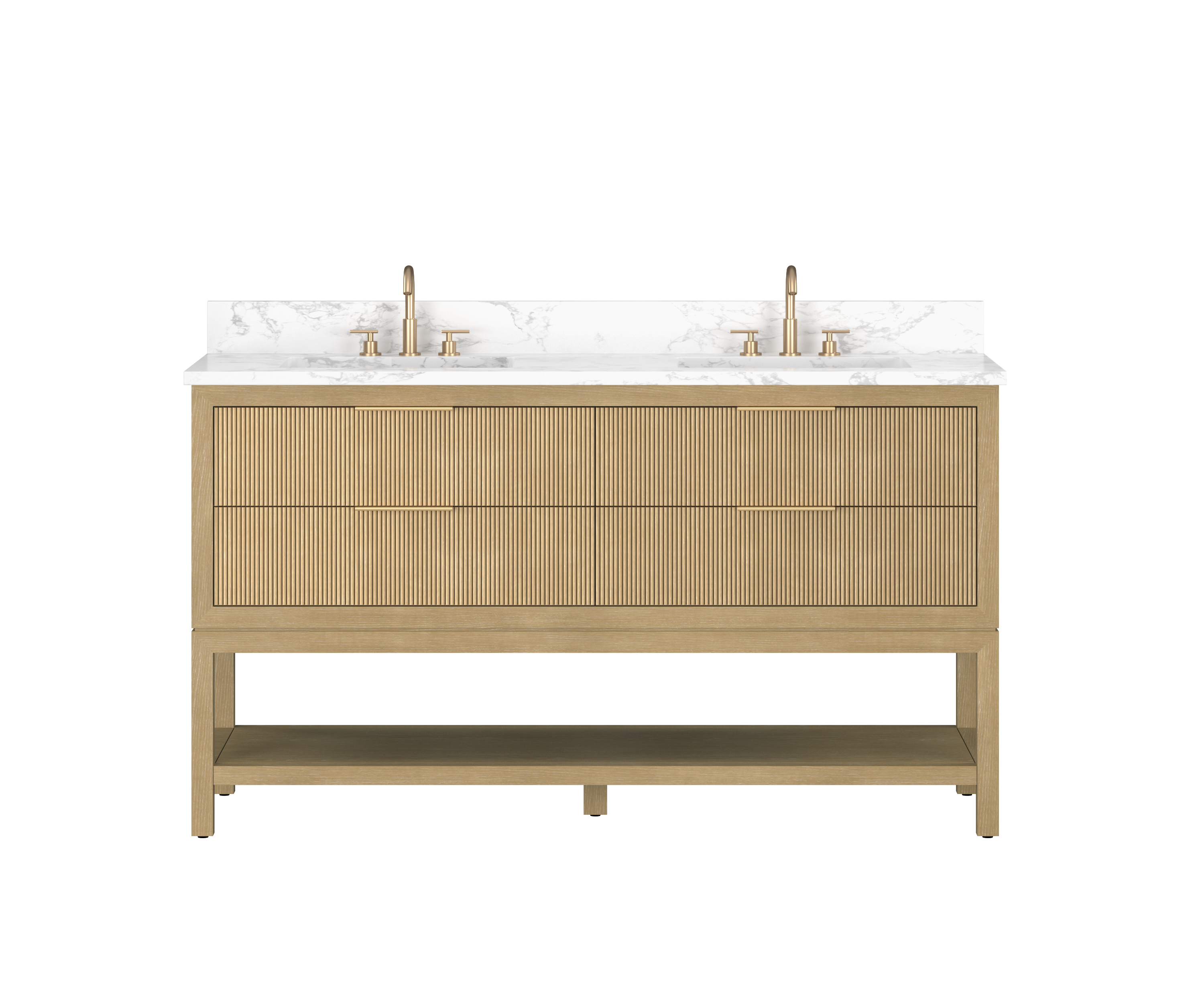 SA250174-Bathroom vanity with top