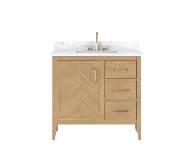SA250184-Bathroom vanity with top
